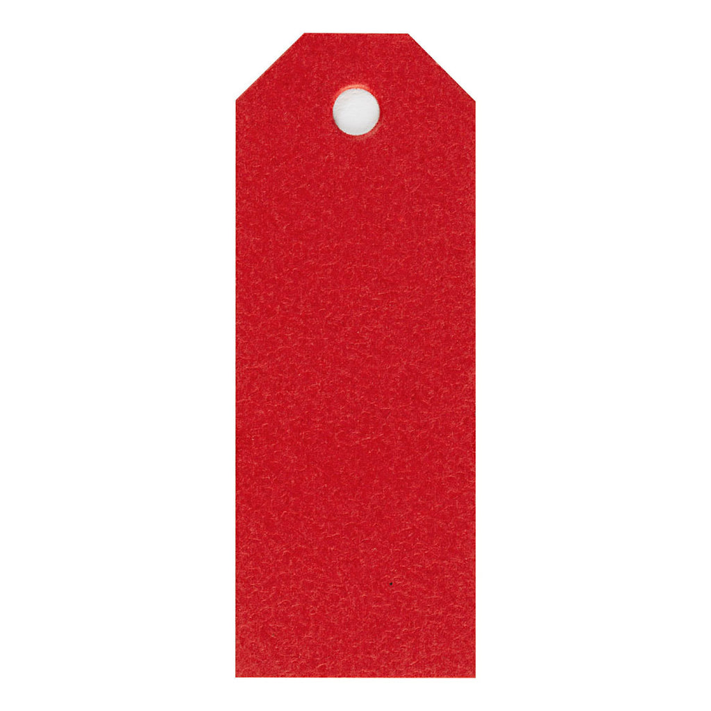 Creativ company manilla labels rood, 20st.