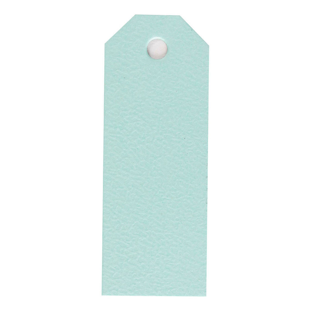 Creativ Company Manila-Etiketten, Größe 3 x 8 cm, 220 g, hellblau, 20 Stück pro Schachtel