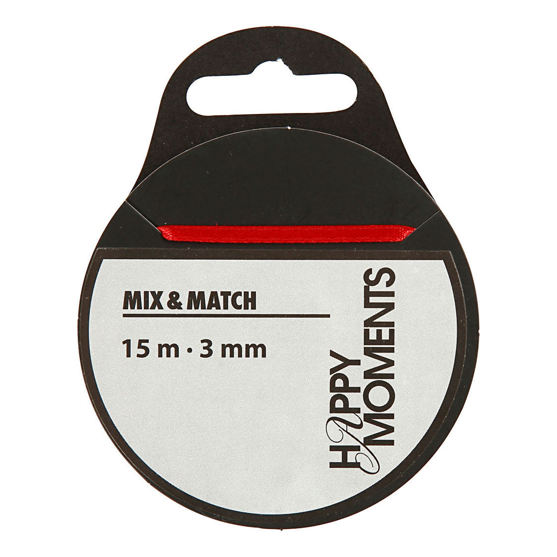 Creativ Company Satinband rot, 15 m