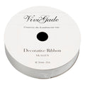 Creativ company cadeaulint mat zilver, 25m
