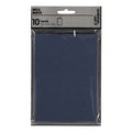 Grußkarten von Creativ Company, Kartengröße 10,5 x 15 cm, 220 g, blau, 10 Stück pro Schachtel