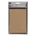 Kaarten, afmeting kaart 10,5x15 cm, 220 gr, naturel, 10 stuk 1 doos