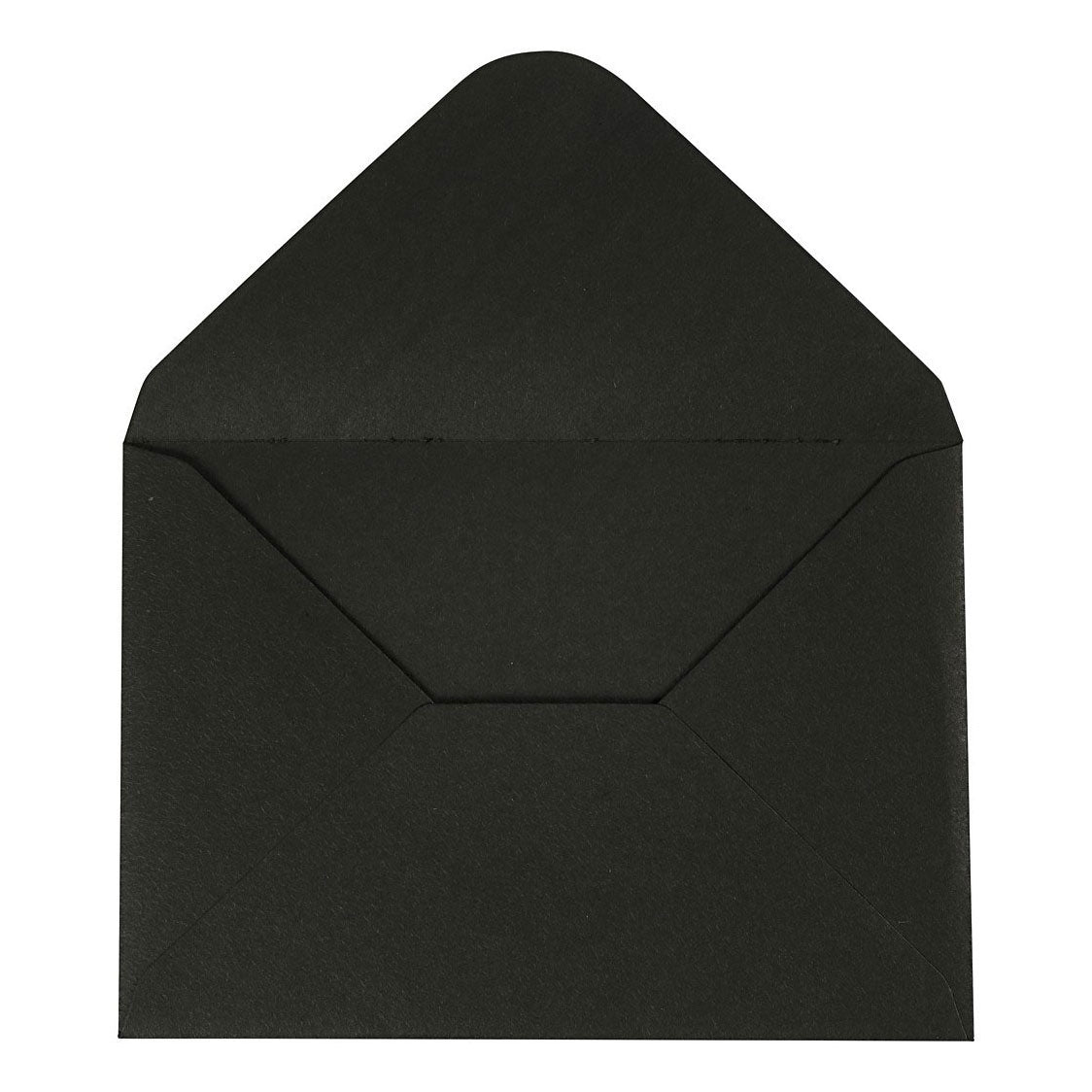 Creativ company enveloppen, afmeting envelop 11,5x16 cm, 110 gr, zwart, 10 stuk 1 doos