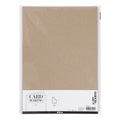 Creativ Company Karton, A4, Blatt 210 x 297 mm, 220 g, natur, 10 Stück pro Karton