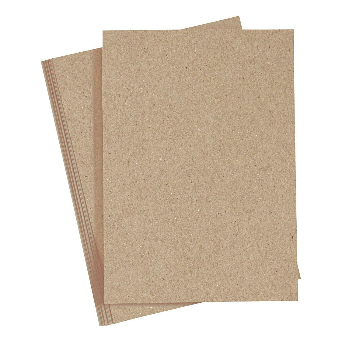 Creativ Company Karton, A4, Blatt 210 x 297 mm, 220 g, natur, 10 Stück pro Karton