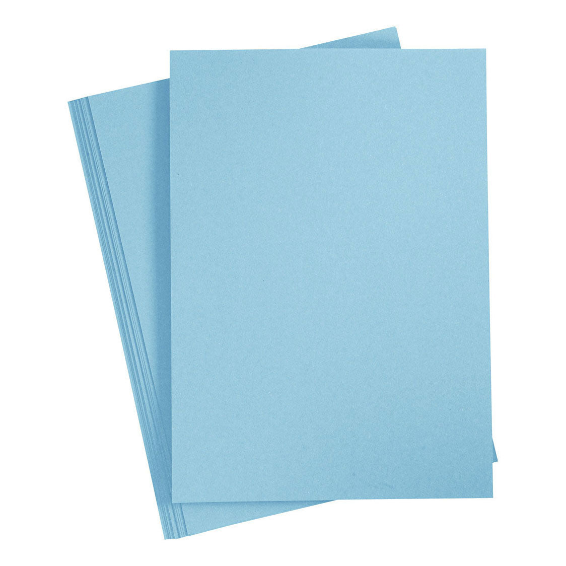Creativ Company Karton, A4, Blatt 210 x 297 mm, 220 g, hellblau, 10 Stück, 1 Karton