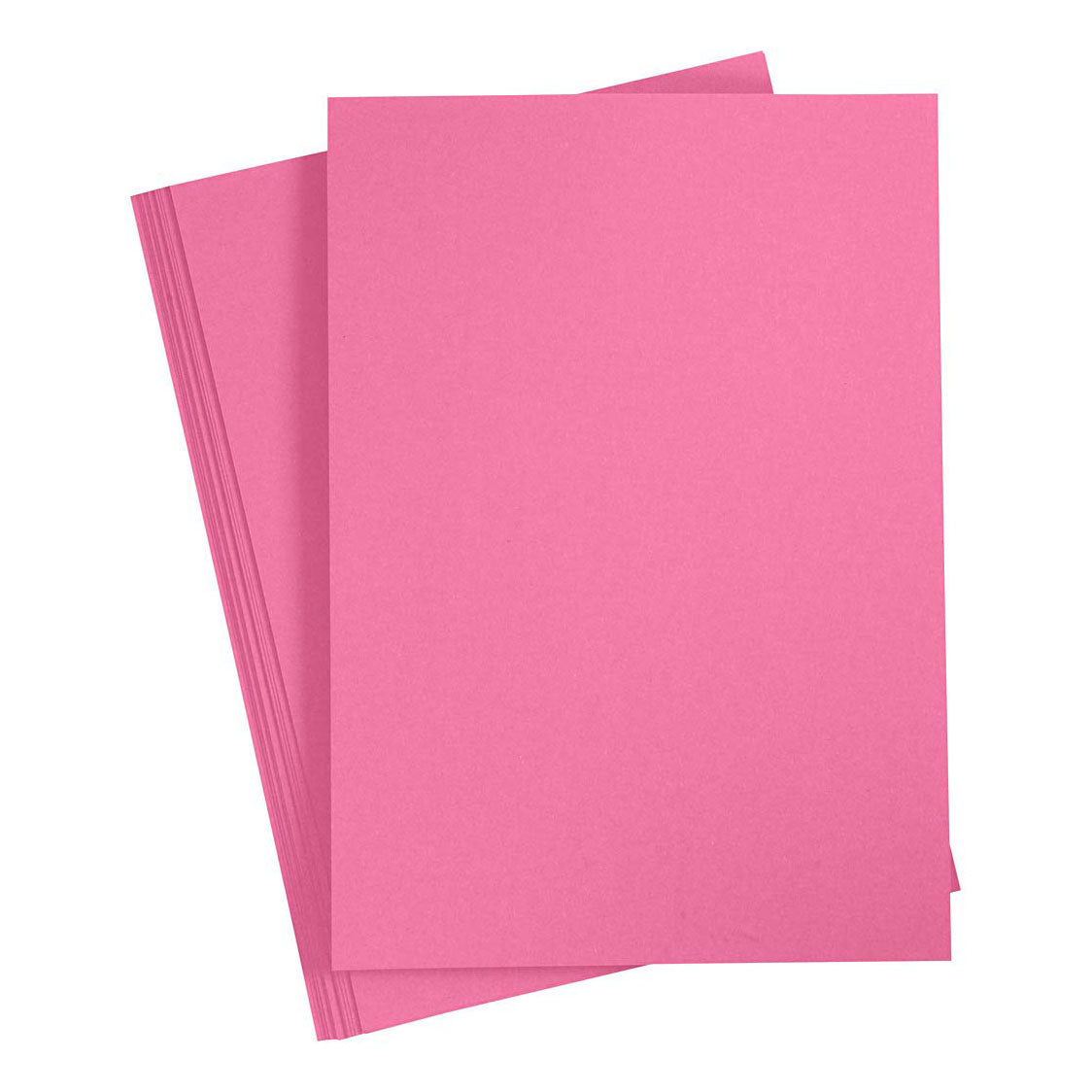 Creativ Company Karton, A4, Blatt 210 x 297 mm, 220 g, rosa, 10 Stück, 1 Karton