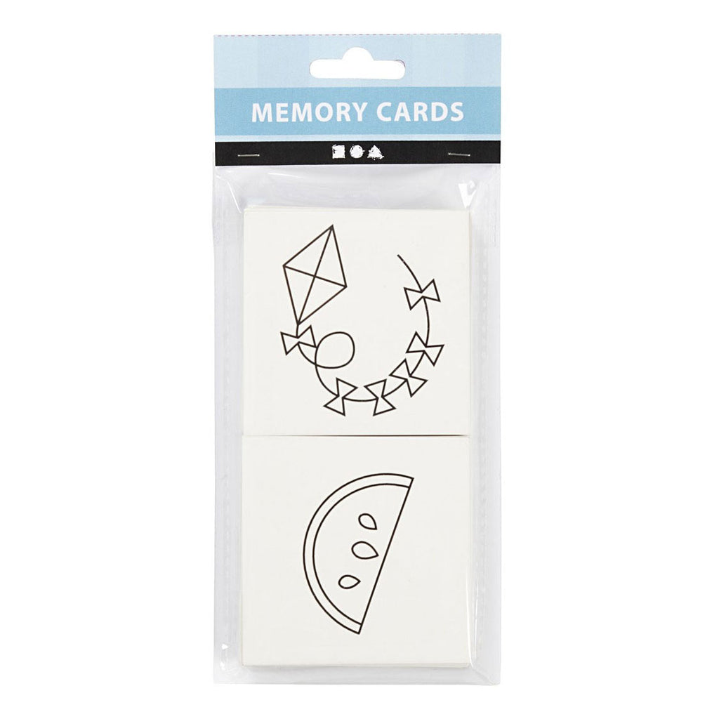 Speicherkarten der Firma Creativ, Größe 7x7 cm, 400 g, weiß, 1 Set