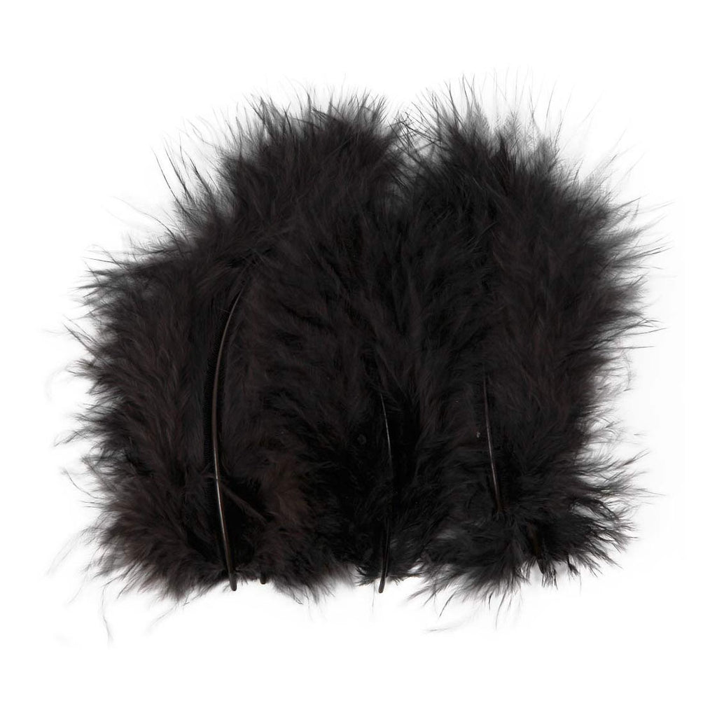 Creativ Company Dons schwarz 5-12 cm, 15 Stück.