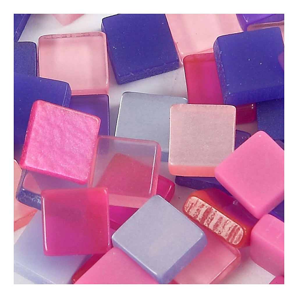 Creativ Company Mini-Mosaik lila 10x10mm, 25 Gramm