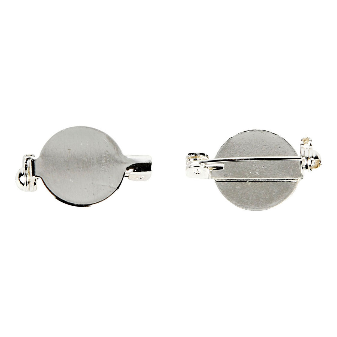 Creativ company creotime broche speld 20 mm zilver 5 stuks