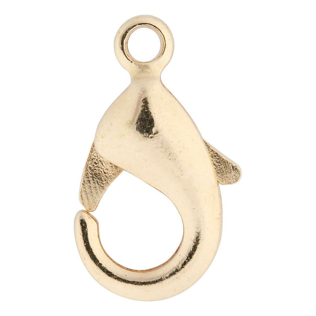 Creativ Company Karabiner, vergoldet, 5 Stück.