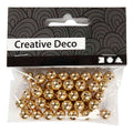 Creativ Company Perlen Gold, 50 Stück.