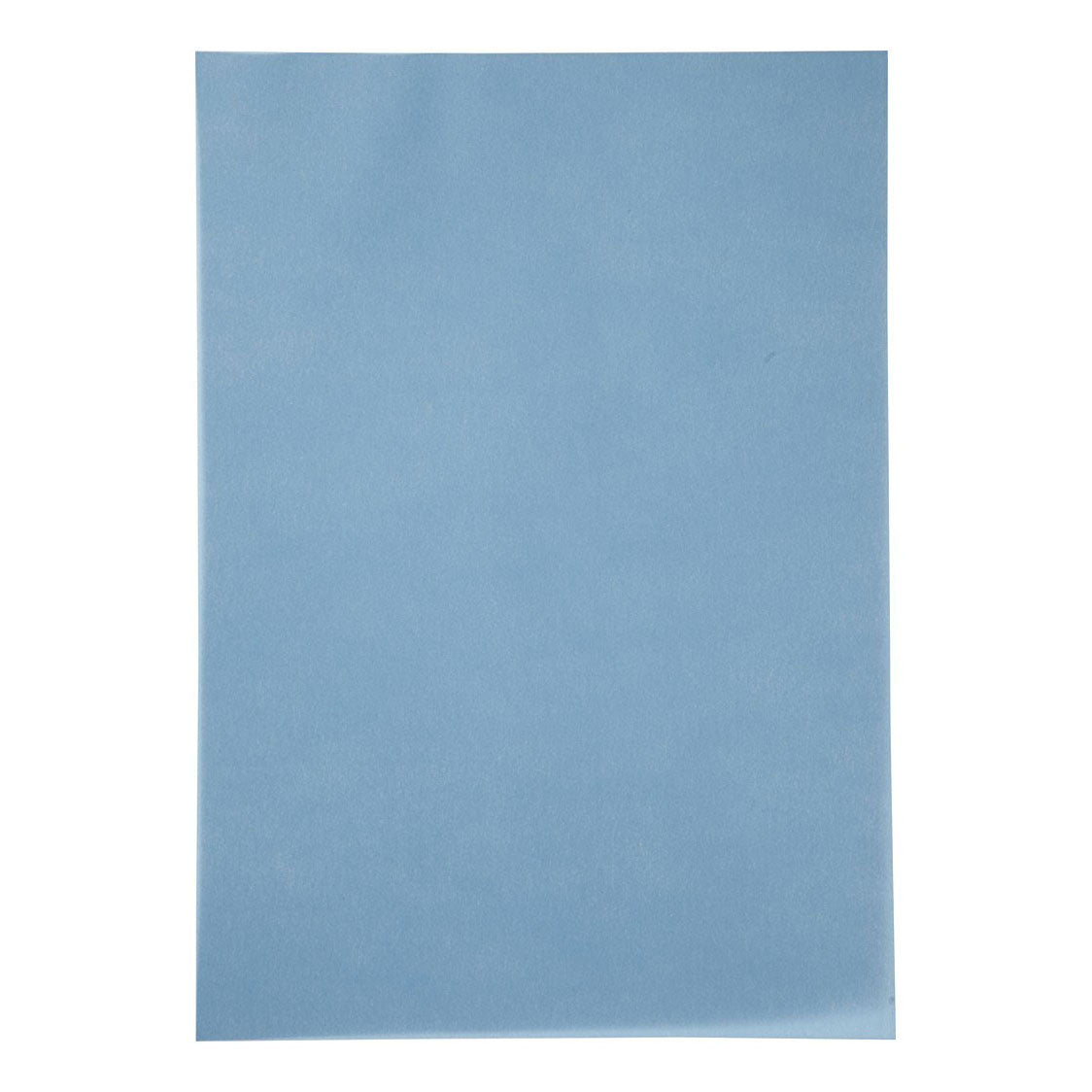 Creativ Company Transparentpapier, A4, Blattgröße 210 x 297 mm, 100 g/m², blau, 10 Blatt pro Packung