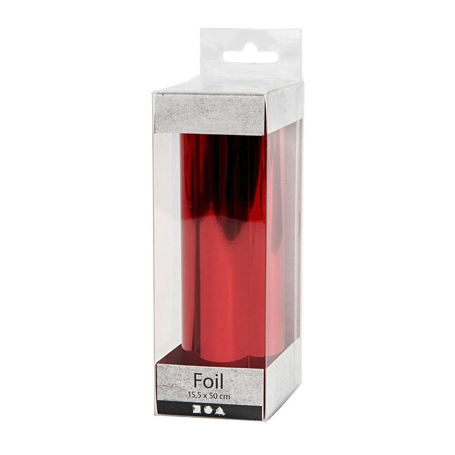 Kreativfirma Deco Foil Rot, 50 cm