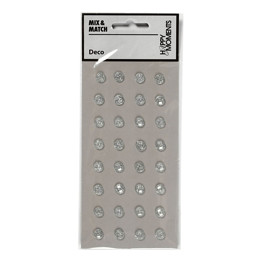 Creativ Company Strassen Silber, 32 Stück.