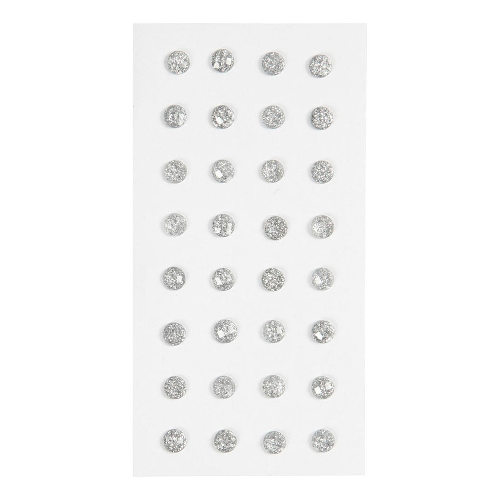 Creativ Company Strassen Silber, 32 Stück.