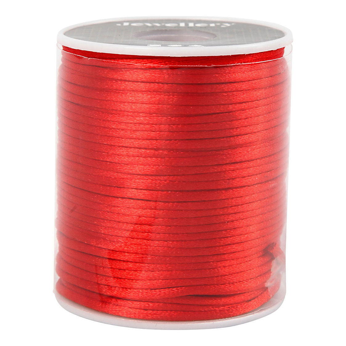 Creativ Company Satinkordel rot, 50 m