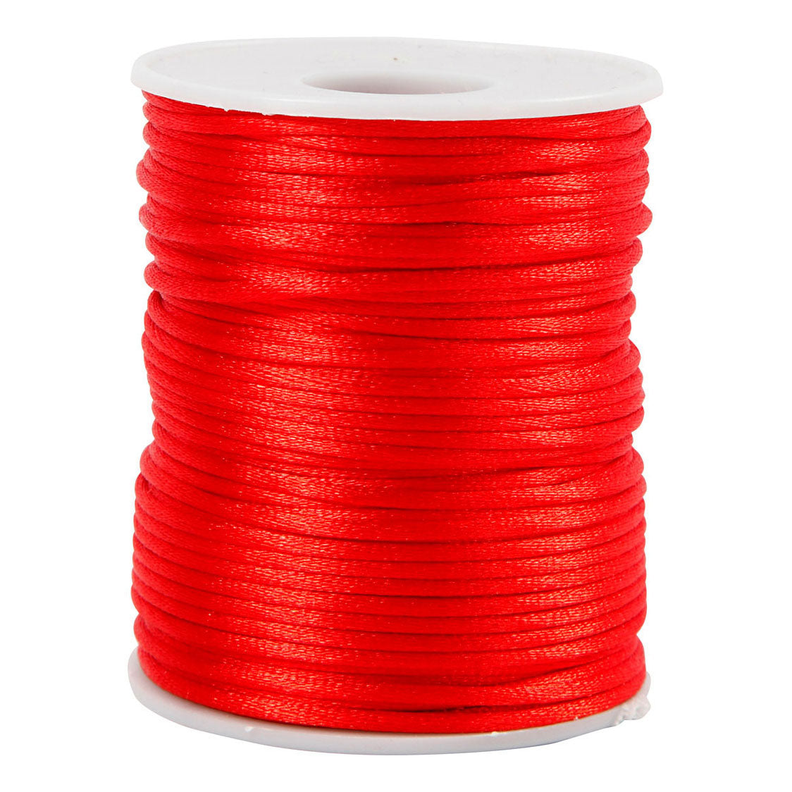 Creativ Company Satinkordel rot, 50 m