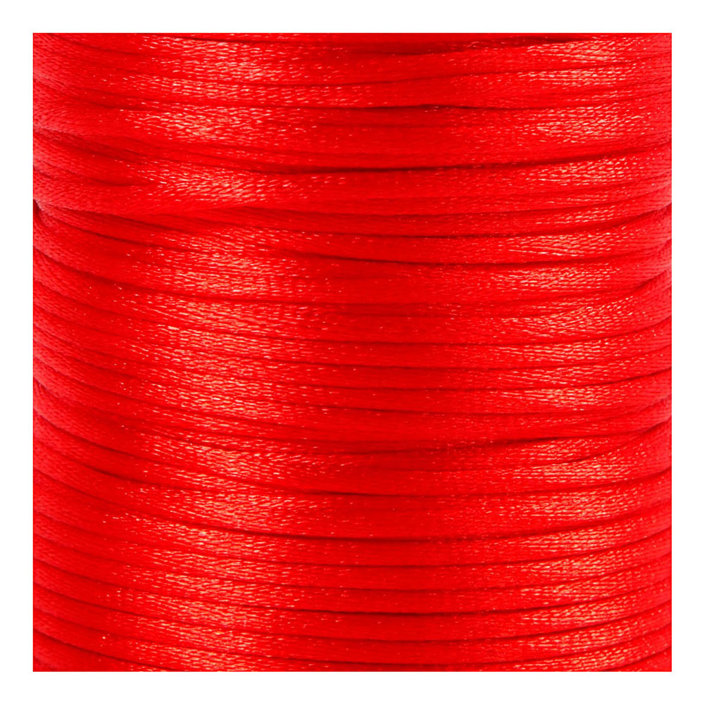 Creativ Company Satinkordel rot, 50 m