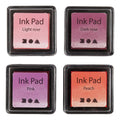Creativ company stempelinkt roze tinten, 4st.