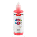 Creativ company window color sticker en glasverf - rood, 90ml