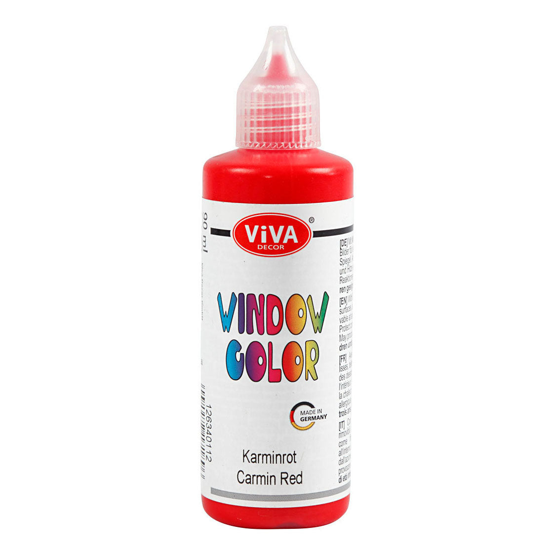 Creativ Company Fensteranstrich und -verglasung – Charmine Red, 90 ml