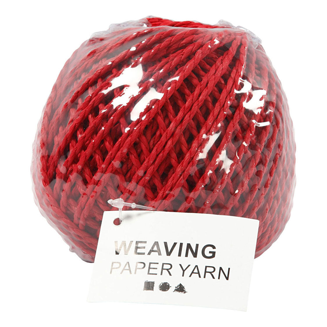 Creativ Company Papiergarn rot, 40 m