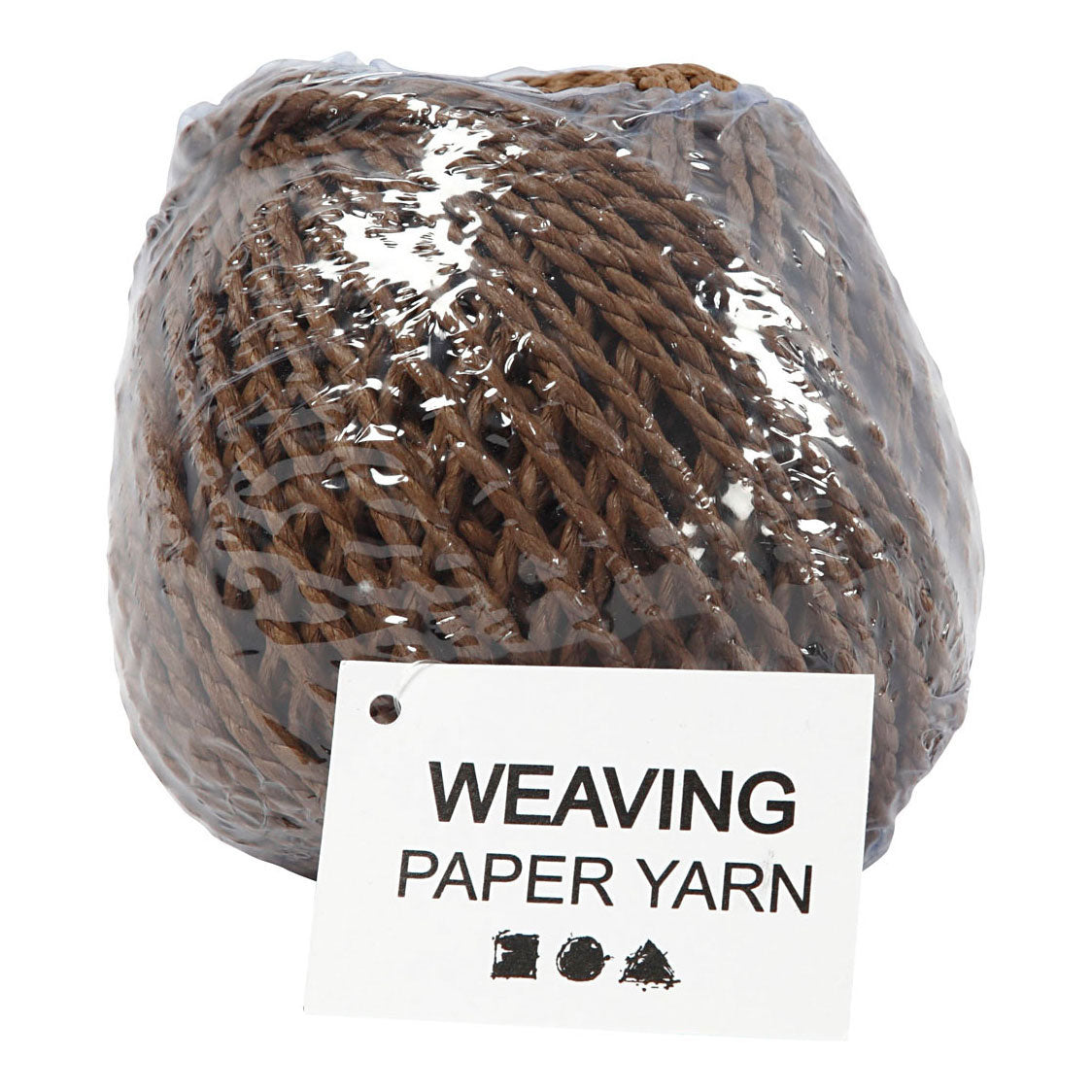 Creativ Company Papiergarn, dunkelbraun, 40 m