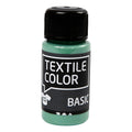 Creativ company textile color semi-dekkende textielverf - zeegroen, 50ml