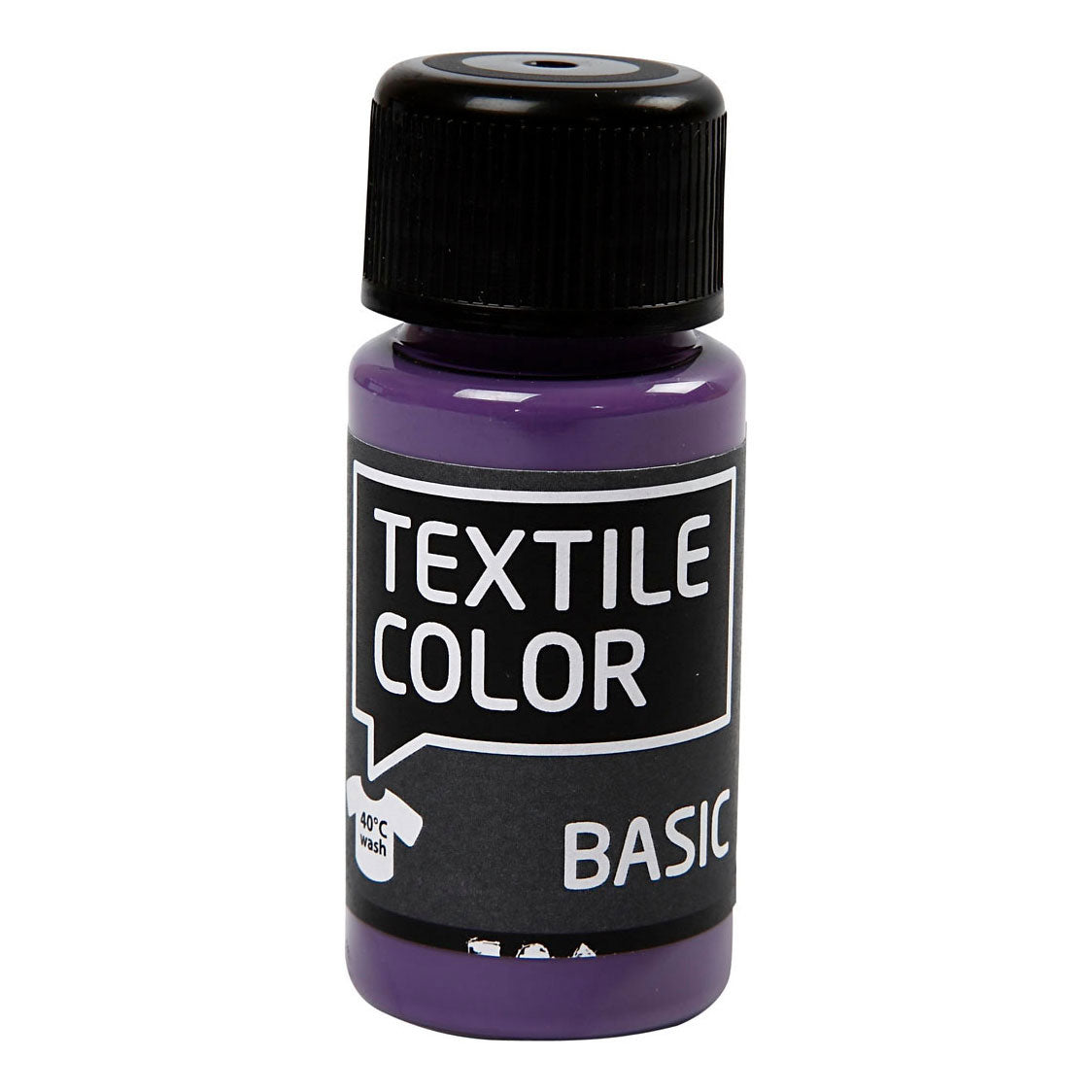 Kreativfirma Textilfarbe Halbdeckende Textilfarbe – Lavendel, 50 ml