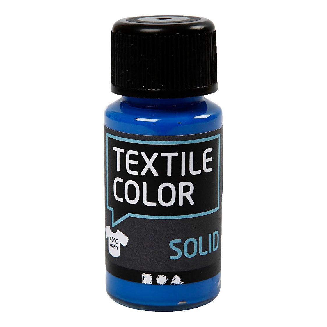 Kreativfirma Textilfarbe Deckung Textilfarbe - Brillantblau, 50 ml