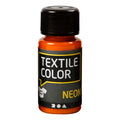 Creativ Company Textilfarbe, deckend – Neonorange, 50 ml