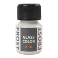 Creativ Company Glasfarbe Frostlack – Weiß, 30 ml