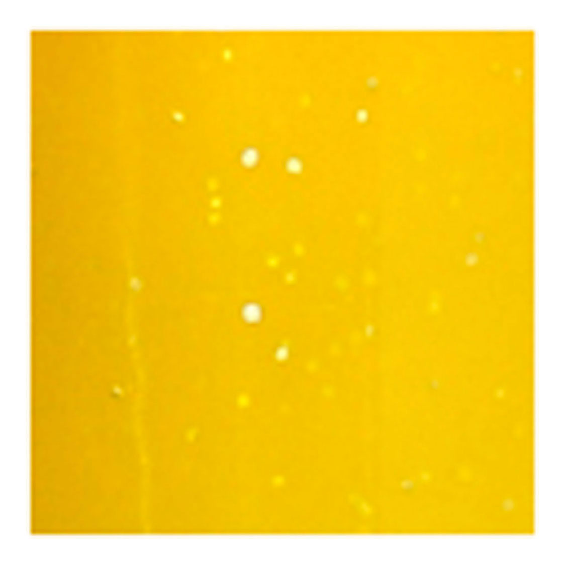 Creativ company glas- en porseleinstift glitter semi-dekkend - geel