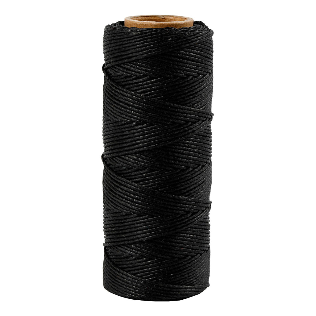 Creativ Company Bambuskordel, schwarz, 65 m