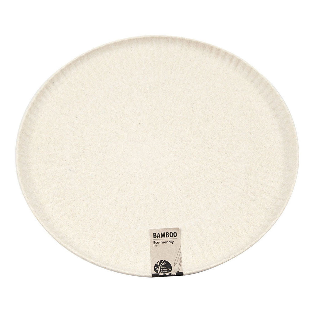 Creativ company dienblad rond bamboevezels,30cm
