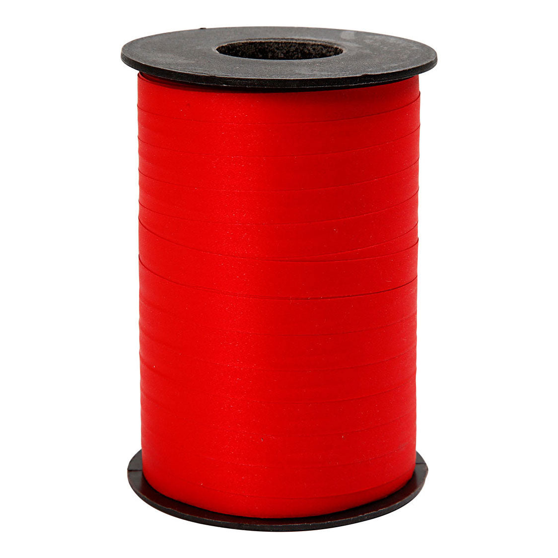 Geschenkband der Firma Creativ, Breite: 10 mm, matt, rot, 250 m (1 Rolle)