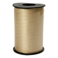Geschenkband der Firma Creativ, Breite: 10 mm, matt, goldfarben, 250 m (1 Rolle)