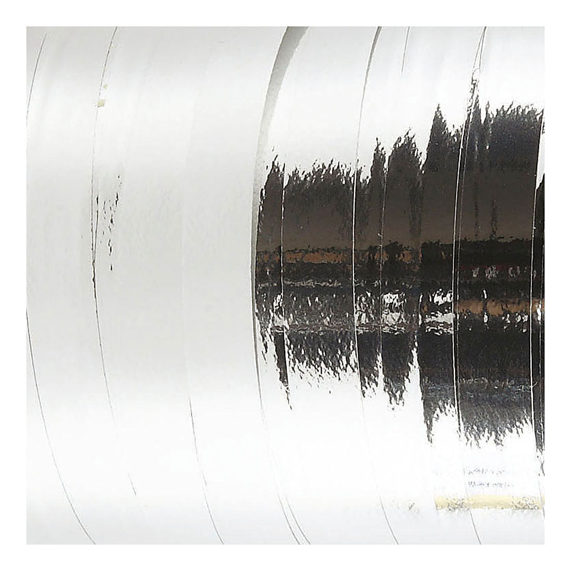 Geschenkband der Firma Creativ, Breite: 10 mm, glänzend, silbermetallic, 250 m (1 Rolle)