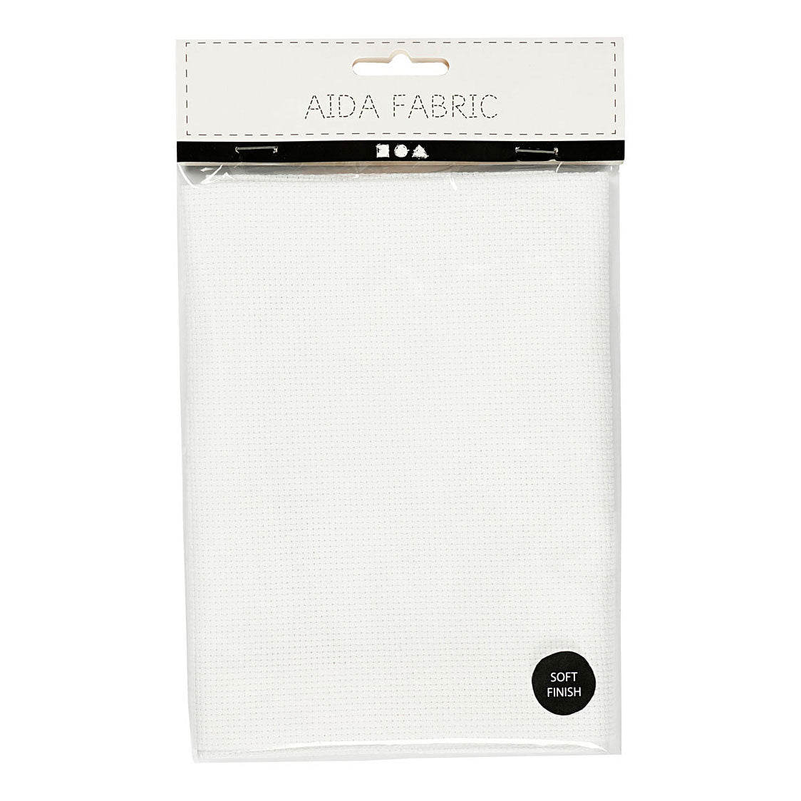 Creativ company aida wit 70 vierkanten per 10 cm, 50x50cm
