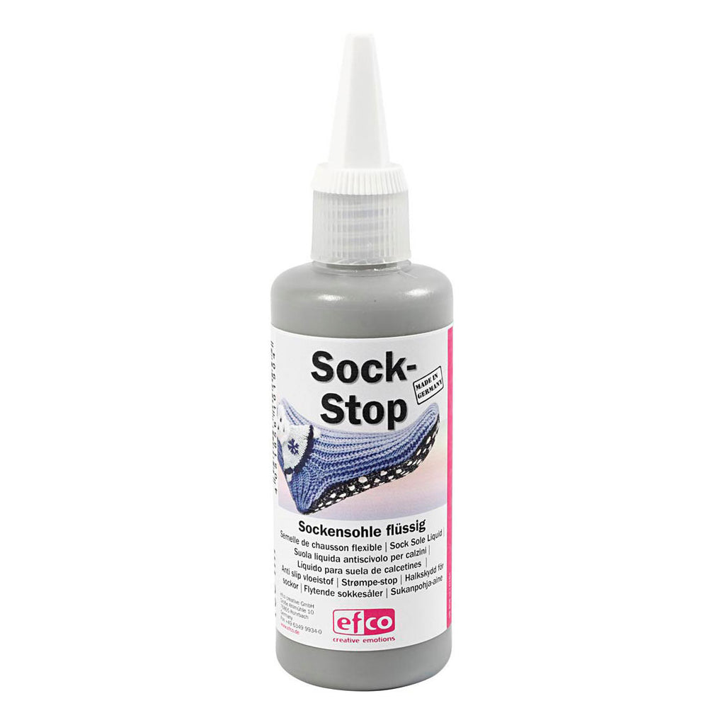 Creativ Company Sock-Stop Anti-Rutsch Grau, 100 ml