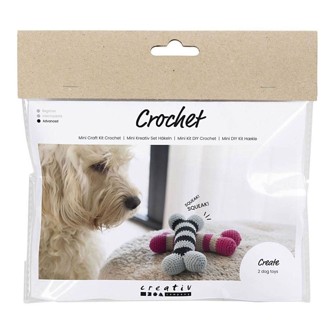 Creativ Company Mini Hobbyset Häkel-Dogbot