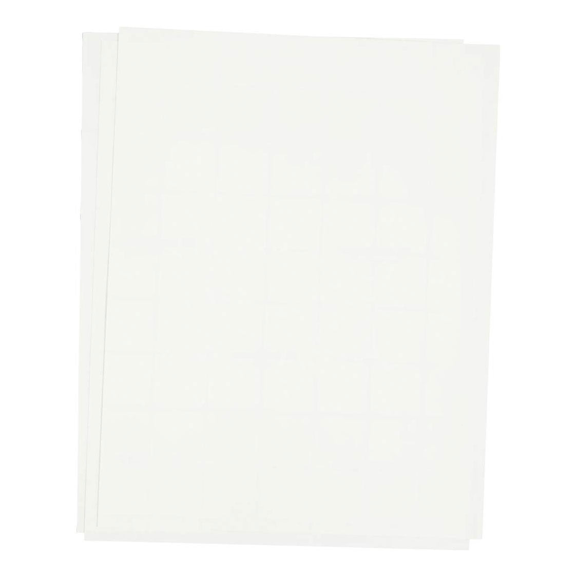Creativ Company Transferfolien, Blattgröße 21,5 x 28 cm, für dunkle und helle Textilien, weiß, 3 Blatt pro Packung