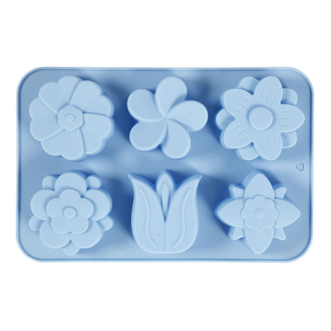 Creativ Company Silikonformen Blumengussform