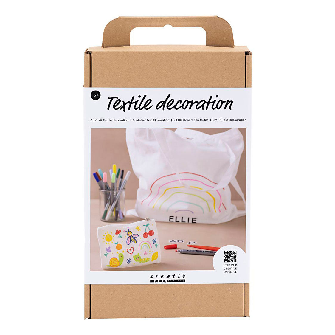 Kreative Firma Hobbyset Textildekoration