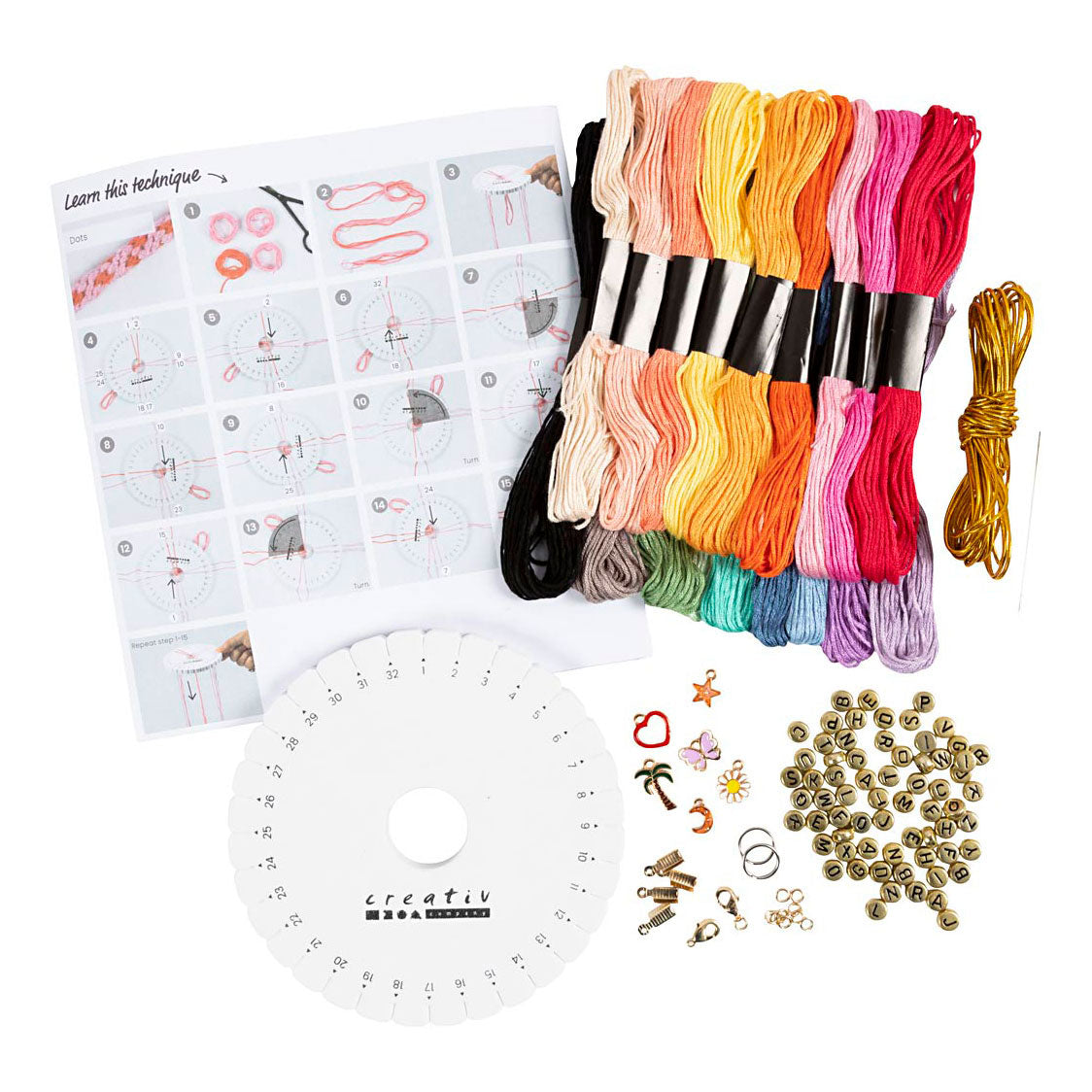Creativ Company Starter-Hobby-Set Kumihimo