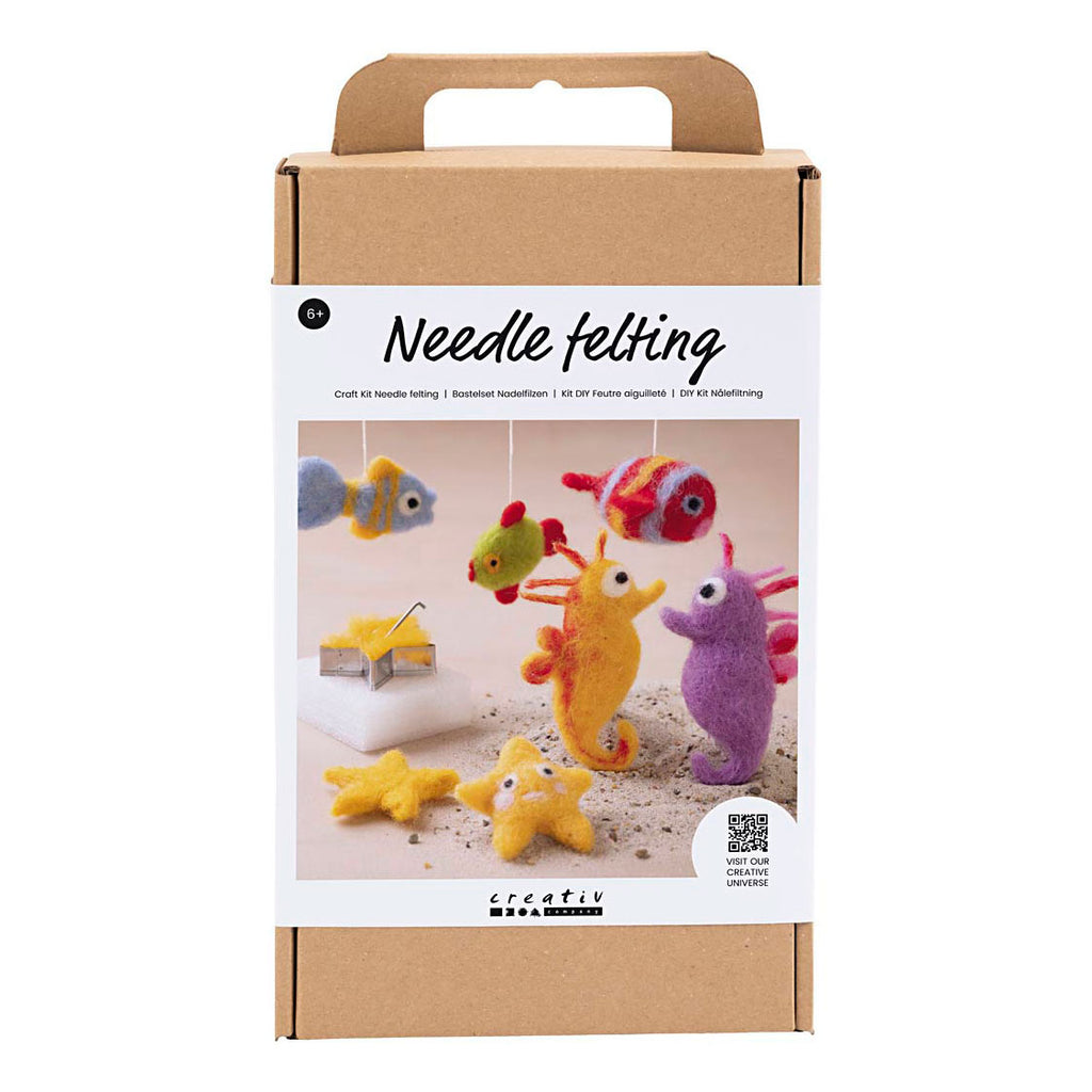Creativ Company Hobbyset Nadelfilz-Meerestiere