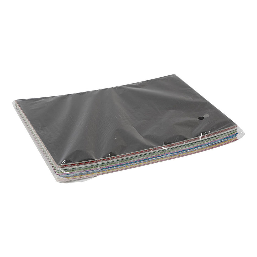 Glitzerkarton der Firma Creativ Company, A4, 250 g, 50 Blatt, 1 Karton