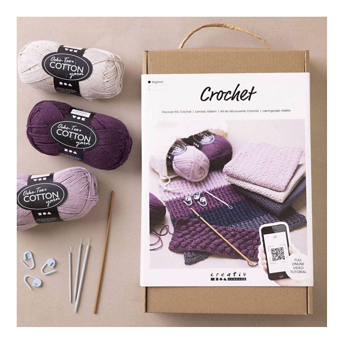 Creativ Company Starter-Hobbyset Häkeln